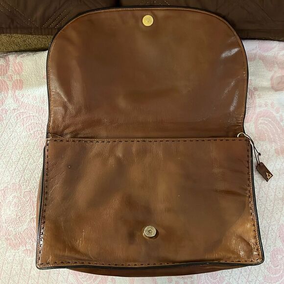 Desmo Clutch Bag | Made in Italy | Imperfection on Back | Measurements in Photos - Picture 12 of 15